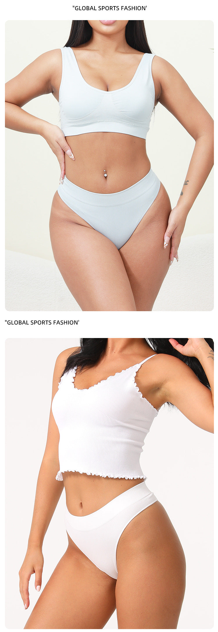 Freedombeauty | Seamless Jinammonia Women's T-Back Stretch Breathable Low Waist Sexy Comfortable Suit Multi-Color Optional Underwear Women