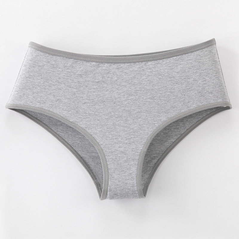 Freedombeauty | European Version Large Size Ladies' Underwear 150.00kg plus-Sized plus-Sized Non-Wear Leg Breathable Comfortable Pure Cotton Briefs in Stock