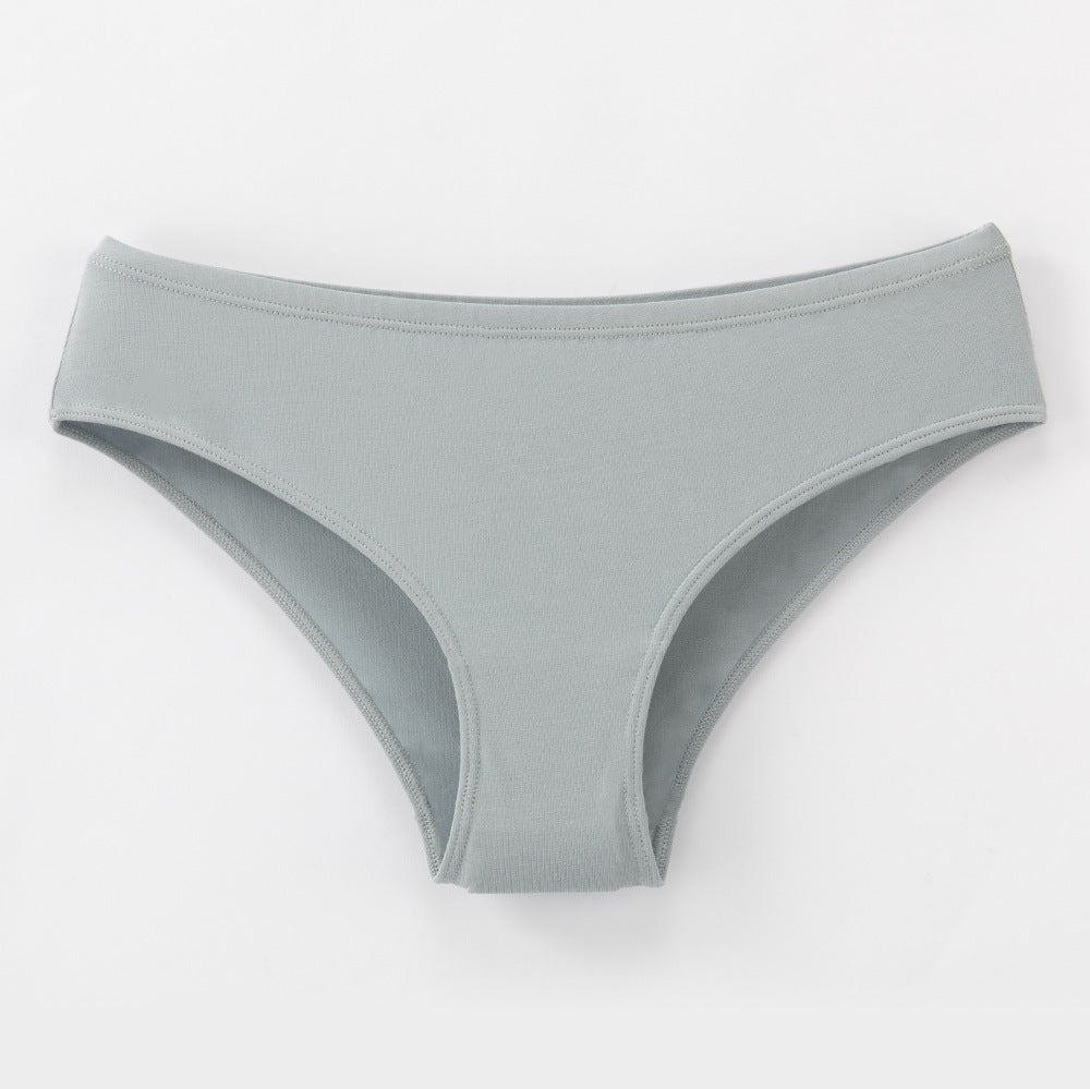 Freedombeauty | Women's plus Size Underwear Pure Cotton Low Waist European and American 40 Combed Cotton Comfortable Breathable Briefs Hot Sale Delivery