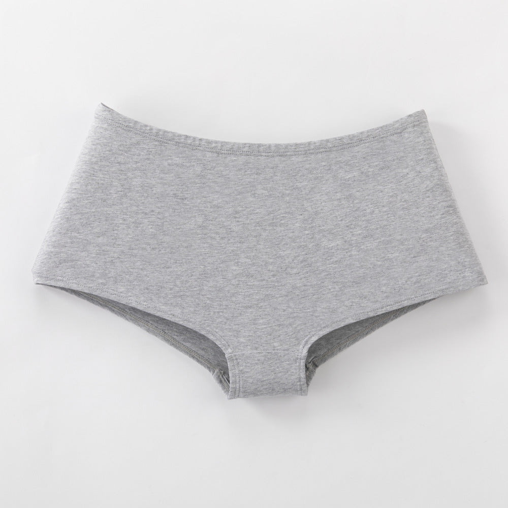 Freedombeauty | Women's Cotton Underwear Large Size Boxer Anti-Exposure Bottoming Safety Pants Hip Lifting Boxer Delivery Supported
