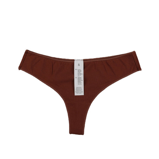 Freedombeauty | Women's Cotton Underwear European and American T-Back Sexy Low Waist Invisible Briefs in Stock