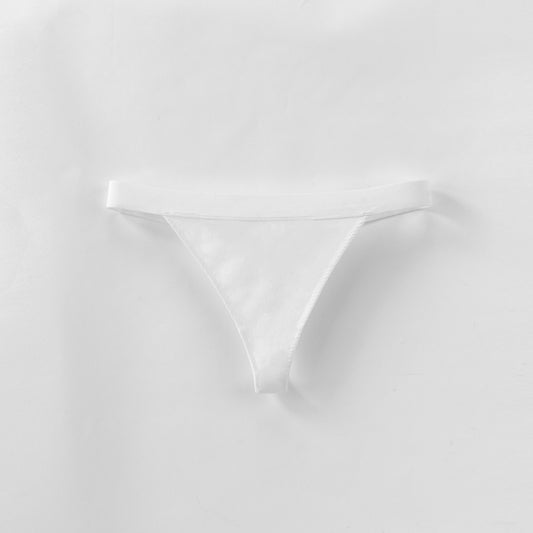 Freedombeauty | Women's T-Back Cotton Thong Low Waist Sexy Underwear Popular Pure Cotton Briefs Comfortable in Stock