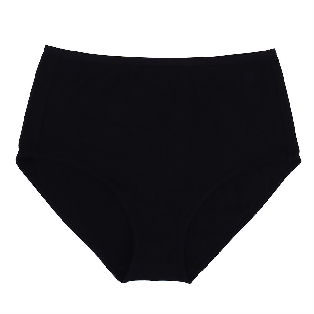 Freedombeauty | High Waist Large Size Ladies' Underwear Pure Cotton 150.00kg Can Wear Full Sheath Breathable Safety Briefs