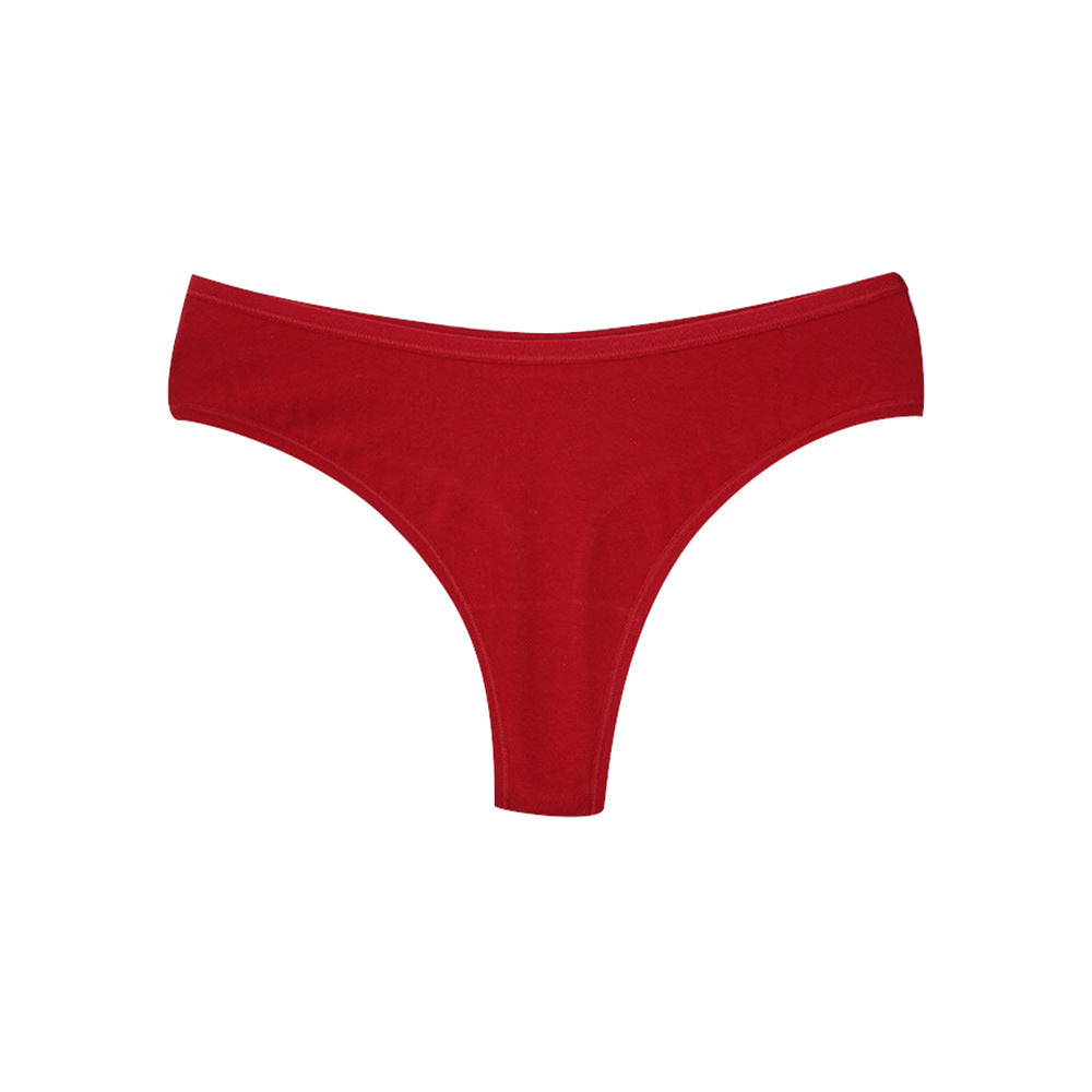 Freedombeauty | New Sexy T-Back Sexy Low Waist Breathable Women's Underwear Briefs Knitted