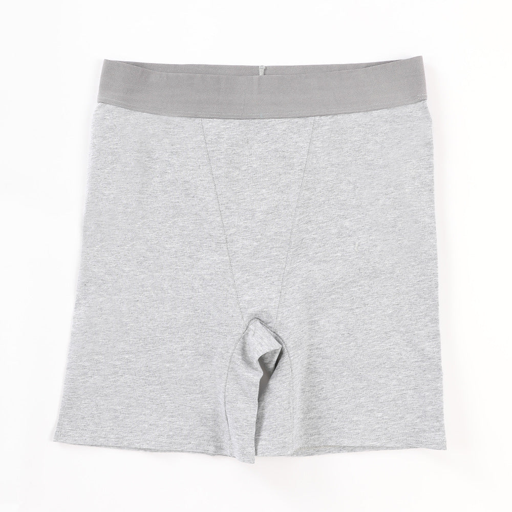 Freedombeauty | plus Size Cotton Underwear Women's 150.00kg European and American Safety Pants 40S Combed Cotton Breathable Leak-Proof Boxers