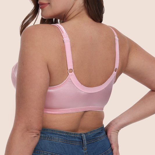 Freedombeauty | European and American Full Cup Front Buckle plus Size Bra without Steel Ring Plump Girls 250.00kg Wearable Underwear EFG