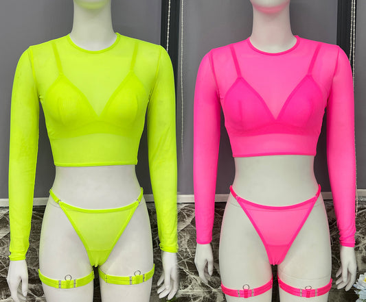 freedombeauty|ins tie-dye sexy underwear 5-piece set New tie-dye sexy underwear sex lingerie set