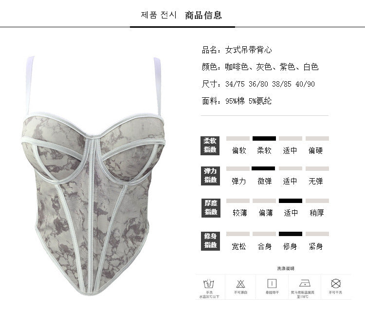 FREEDOMBEAUTY | Halter Lace-Up Sexy Sleeveless Suspender Women's Spice Girl Outwear Bow Summer Waist French 2025 Top