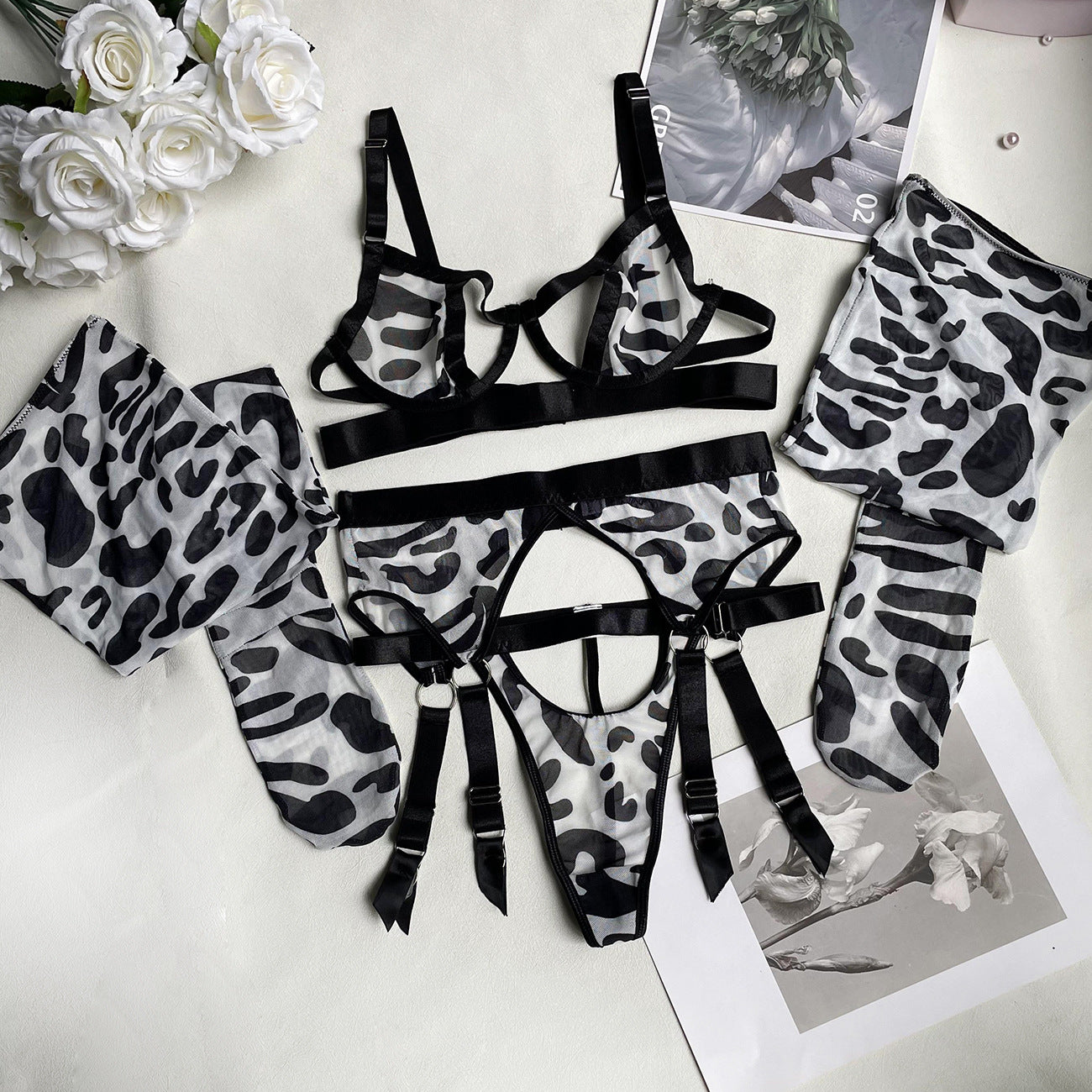 freedombeauty|Zebra pattern sexy underwear new zebra pattern sexy underwear fun lingerie set