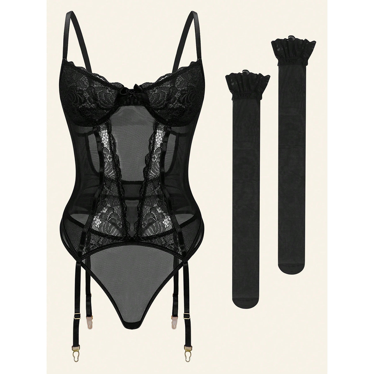 freedombeauty|Sex underwear onesie lace sexy suit underwear