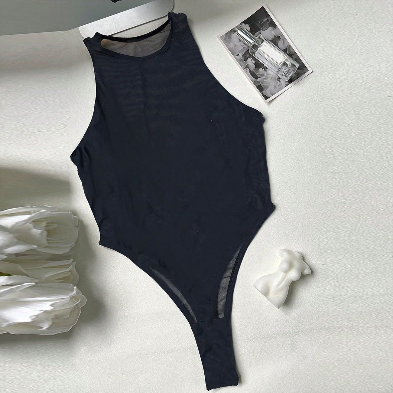 freedombeauty|Tie-dye lingerie onesie tie-dye sexy tight-fitting bodysuit