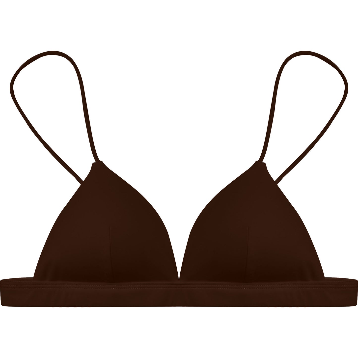 FREEDOMBEAUTY | 810 European and American sexy triangle cup summer doba saddle quick-drying swimsuit bikini small chest French back bra