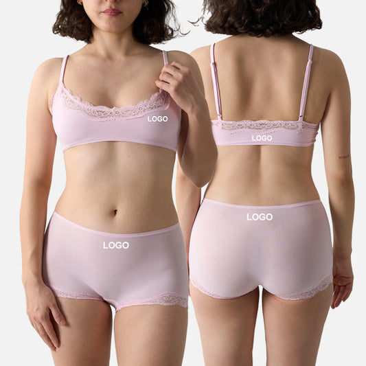 Freedombeauty | FITS EVERYDODY LACE SET Lace Underwear Set Naked Breathable French Bra Underwear Women