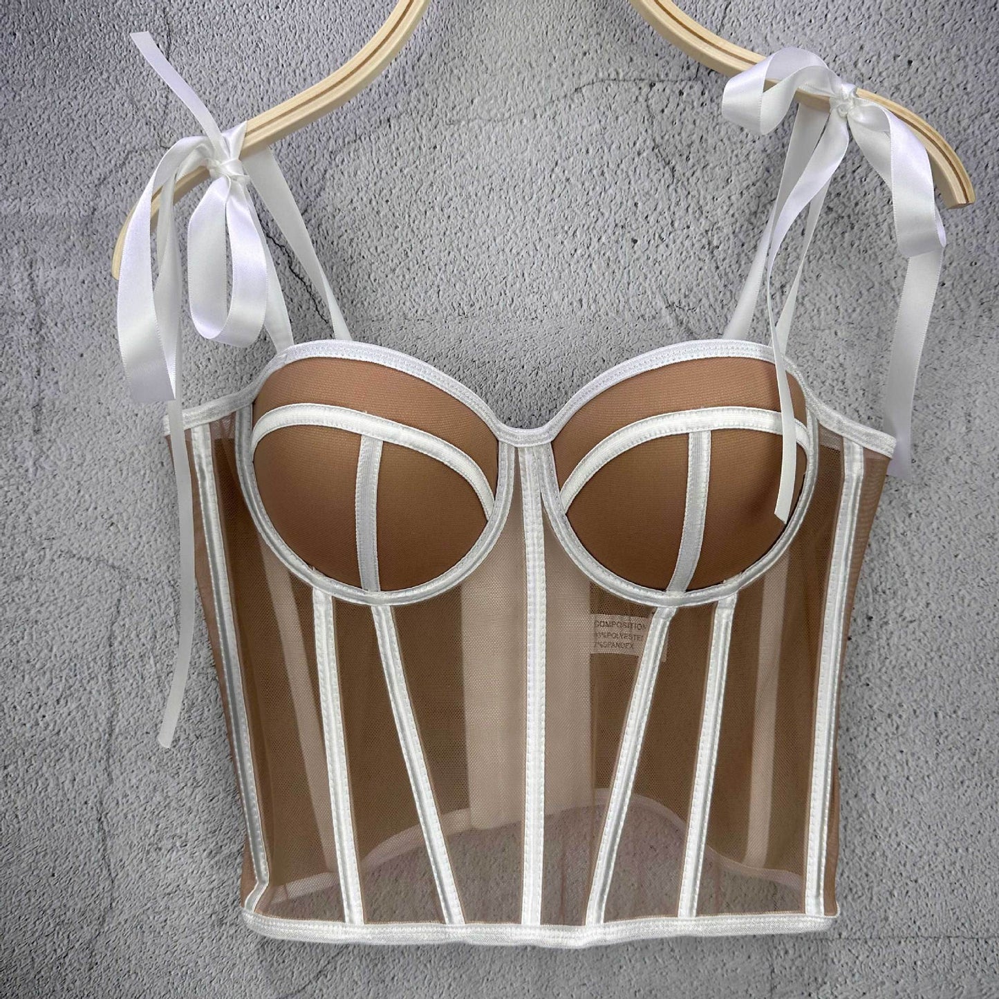 FREEDOMBEAUTY | French sweet babes wear straps, tube top, sling vest for women inside and outside, sexy fishbone waist top