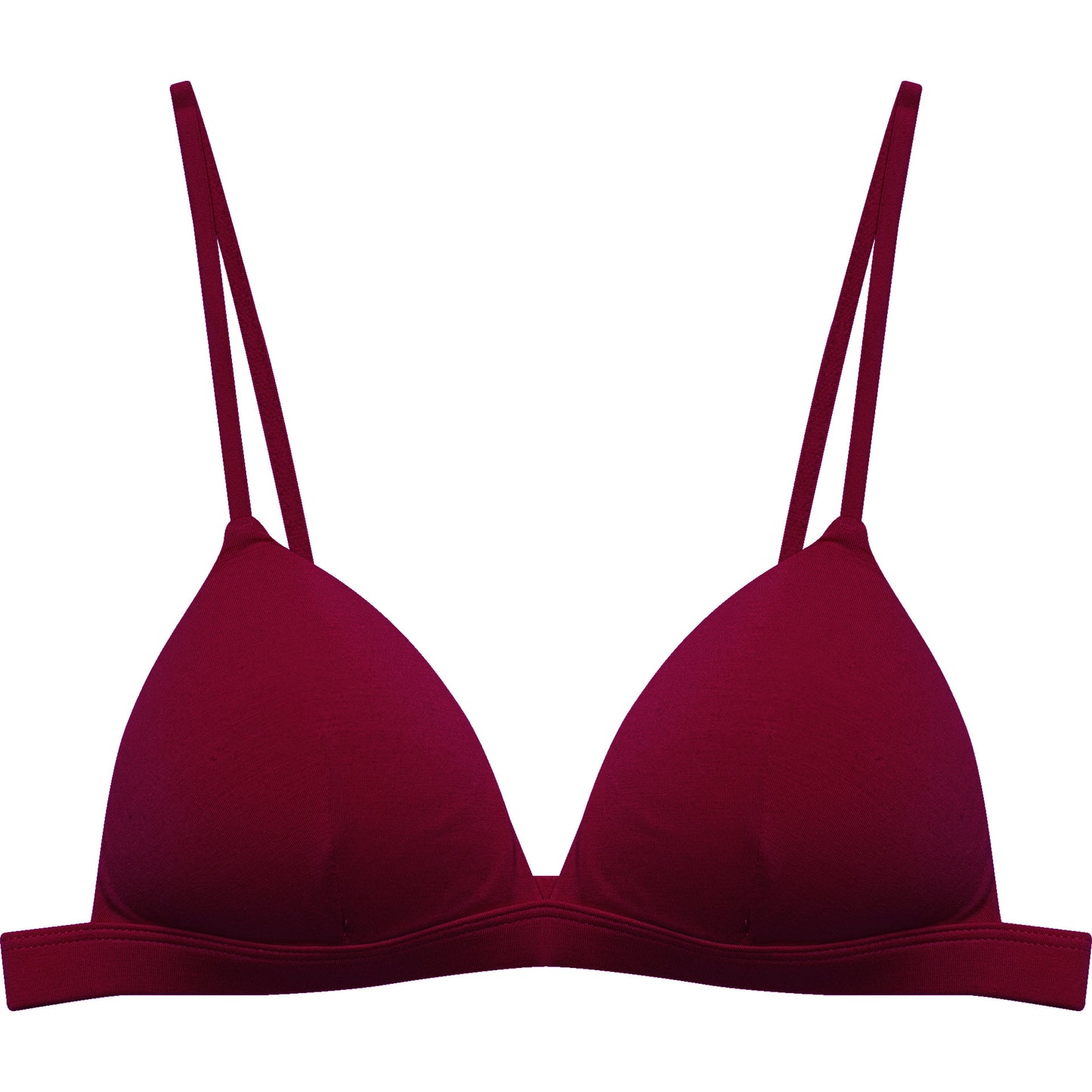 FREEDOMBEAUTY | 809 Upgraded Lenzing Modal Dopamine French Minimalist Triangle Cup Spice Girl Sexy Comfortable Thin Bra