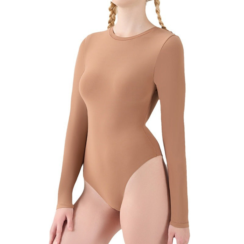 FreedomBeauty | FITS EVERYBODY Long Sleeve Crew Neck Bodysuit