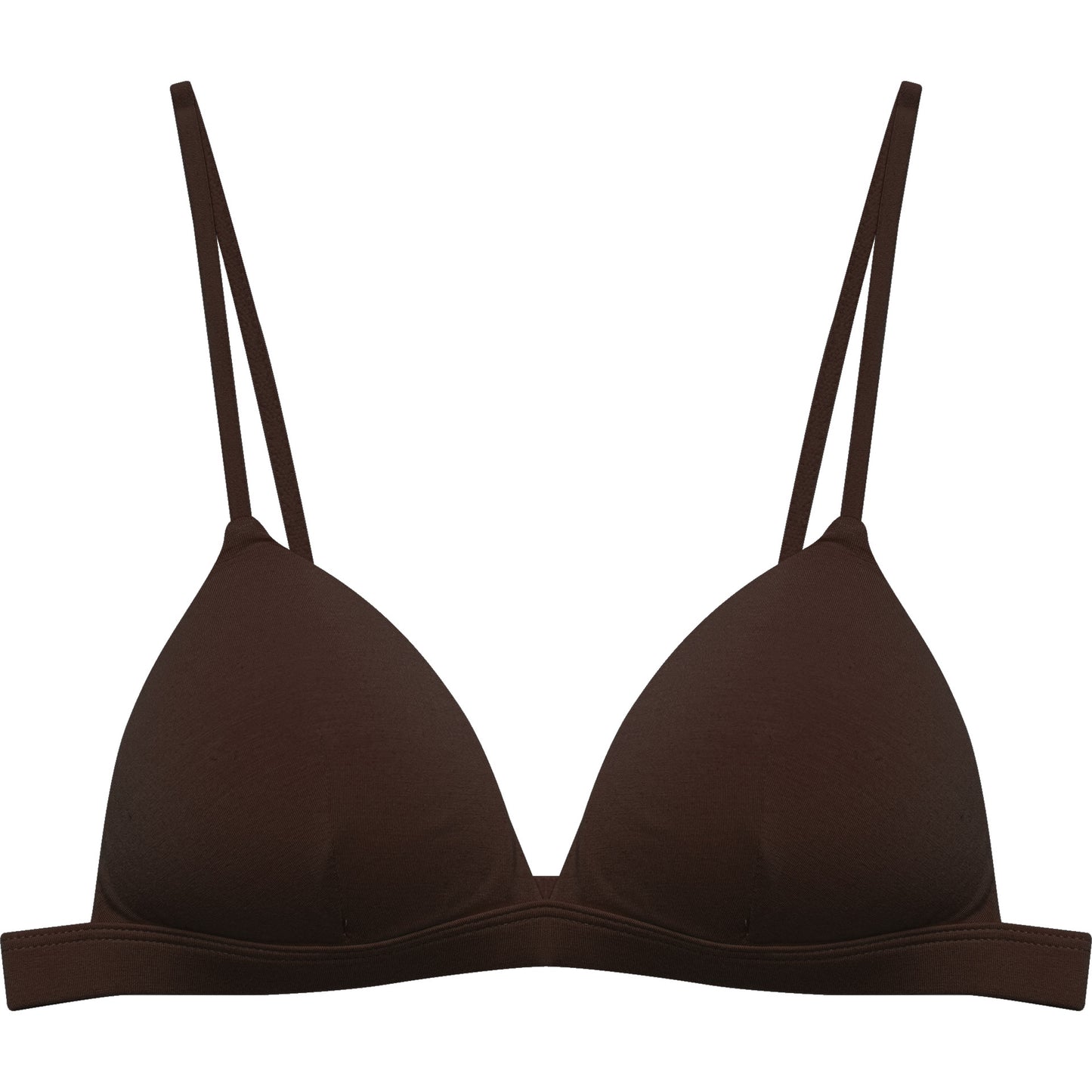 FREEDOMBEAUTY | 809 Upgraded Lenzing Modal Dopamine French Minimalist Triangle Cup Spice Girl Sexy Comfortable Thin Bra