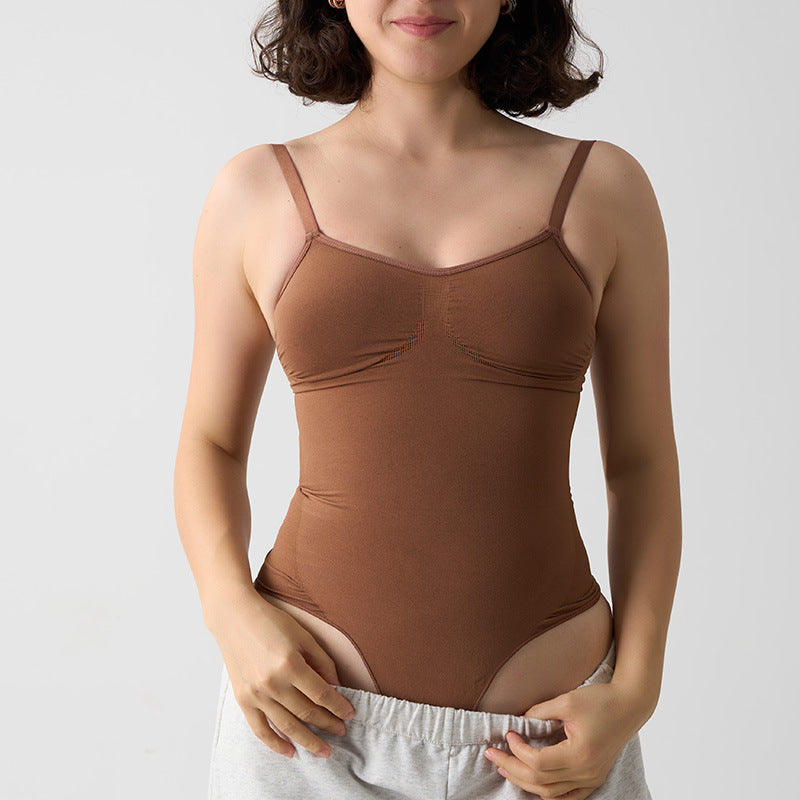 FreedomBeauty | Sculpt Thong Bodysuit Seamless Thong Compression One-Piece High Strength Slimming One-Piece