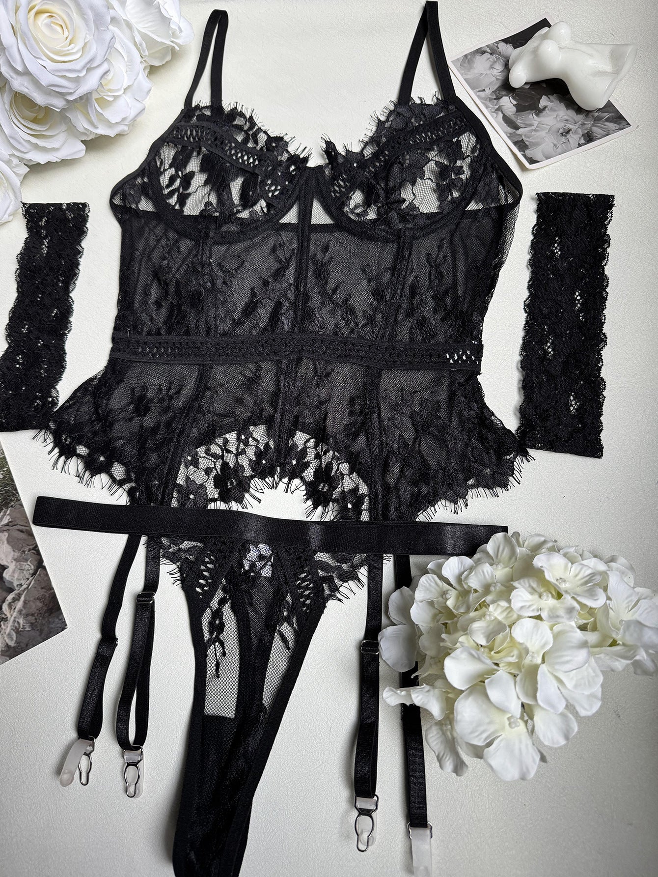 freedombeauty|Sex underwear onesie lace sexy suit underwear