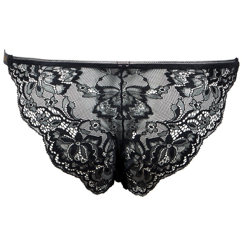 FREEDOMBEAUTY | FQ2810 lace steel ring light gathering French bra thin strap neck removable mesh European and American underwear women