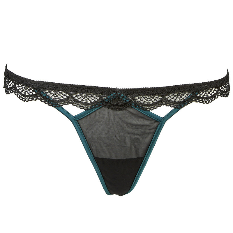 FREEDOMBEAUTY | Valentine's Day gift set, see-through mesh nightdress, three-point open-crotch pants, garter belt, five-piece set, plus packaging box.