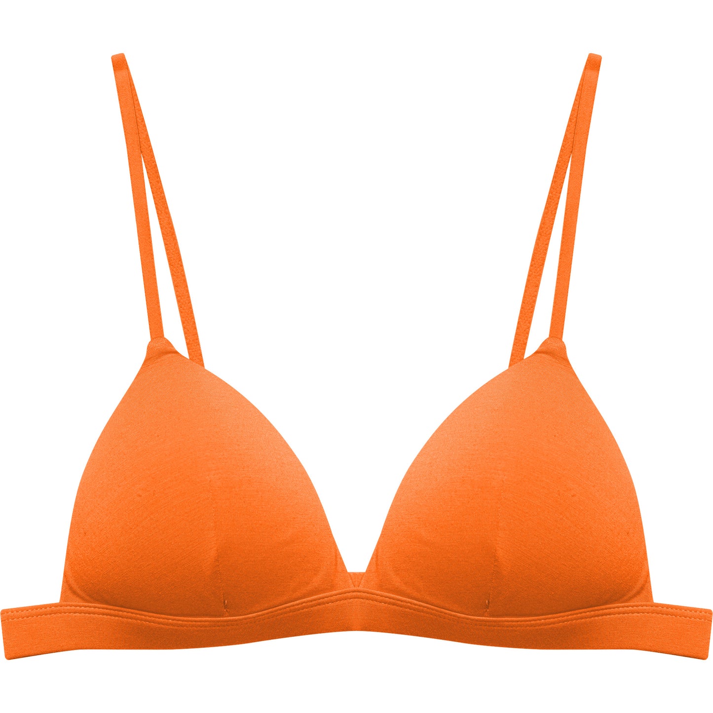 FREEDOMBEAUTY | 809 Upgraded Lenzing Modal Dopamine French Minimalist Triangle Cup Spice Girl Sexy Comfortable Thin Bra