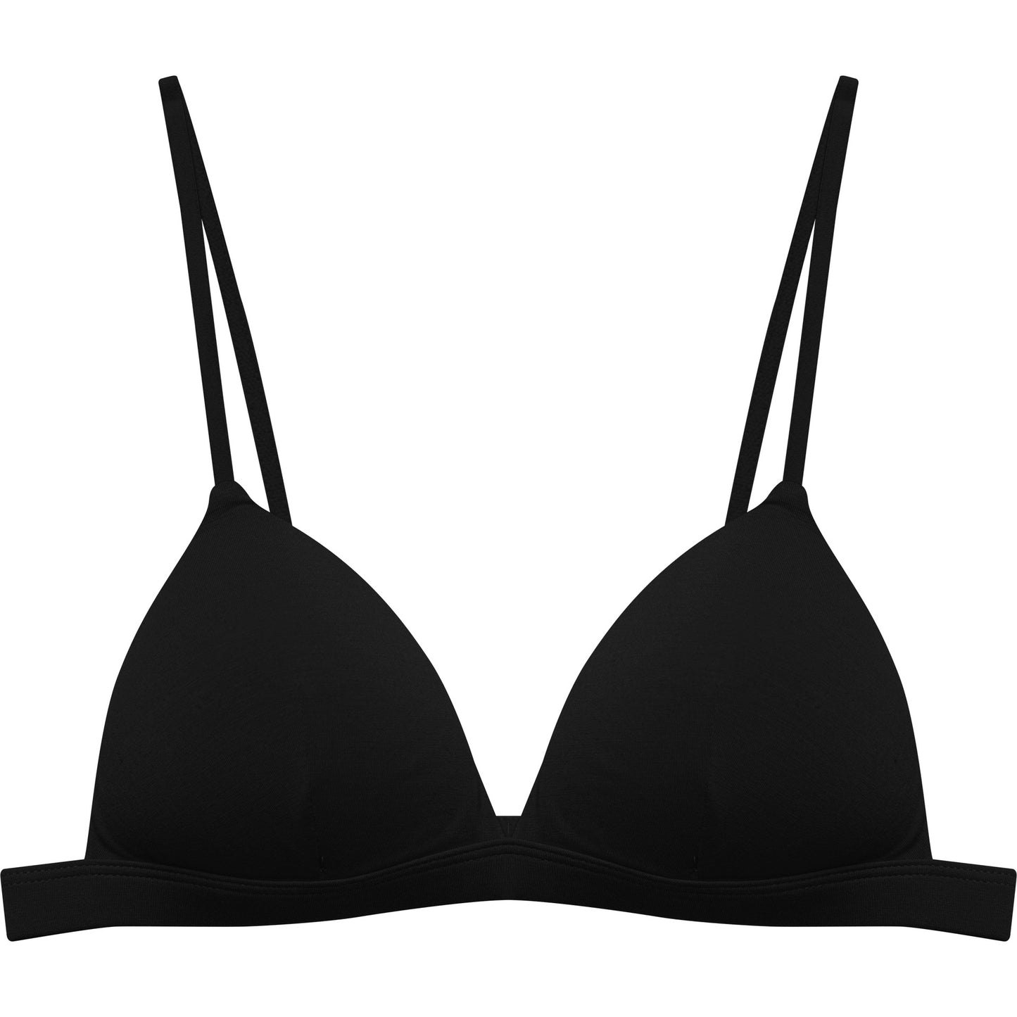FREEDOMBEAUTY | 809 Upgraded Lenzing Modal Dopamine French Minimalist Triangle Cup Spice Girl Sexy Comfortable Thin Bra