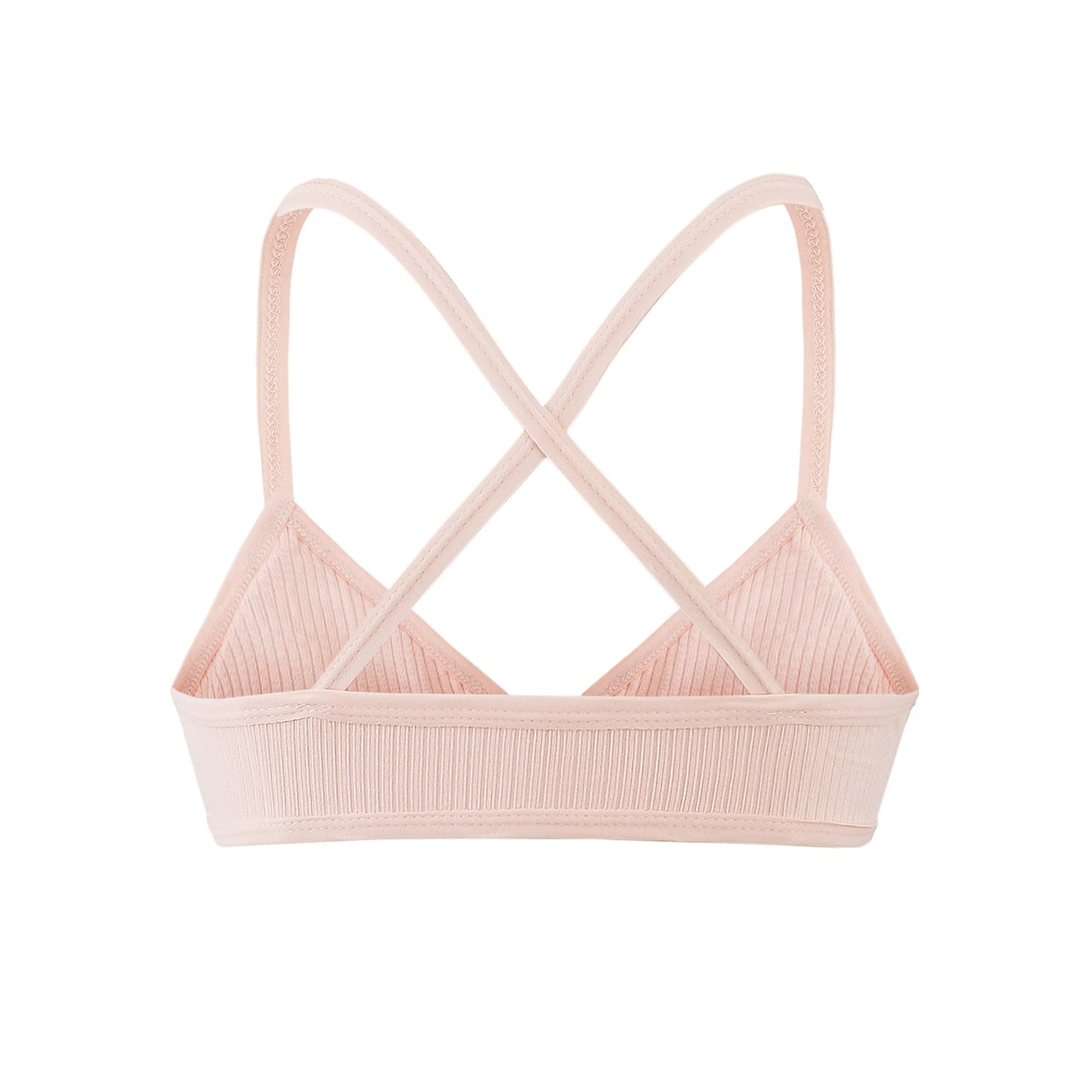 FREEDOMBEAUTY | Bust Pad Removable Triangle Cup Bra 2025 Sexy Comfortable French Bra Small Suspender Summer