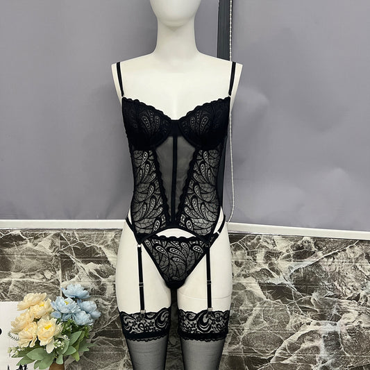 freedombeauty|Sex underwear onesie lace sexy suit underwear