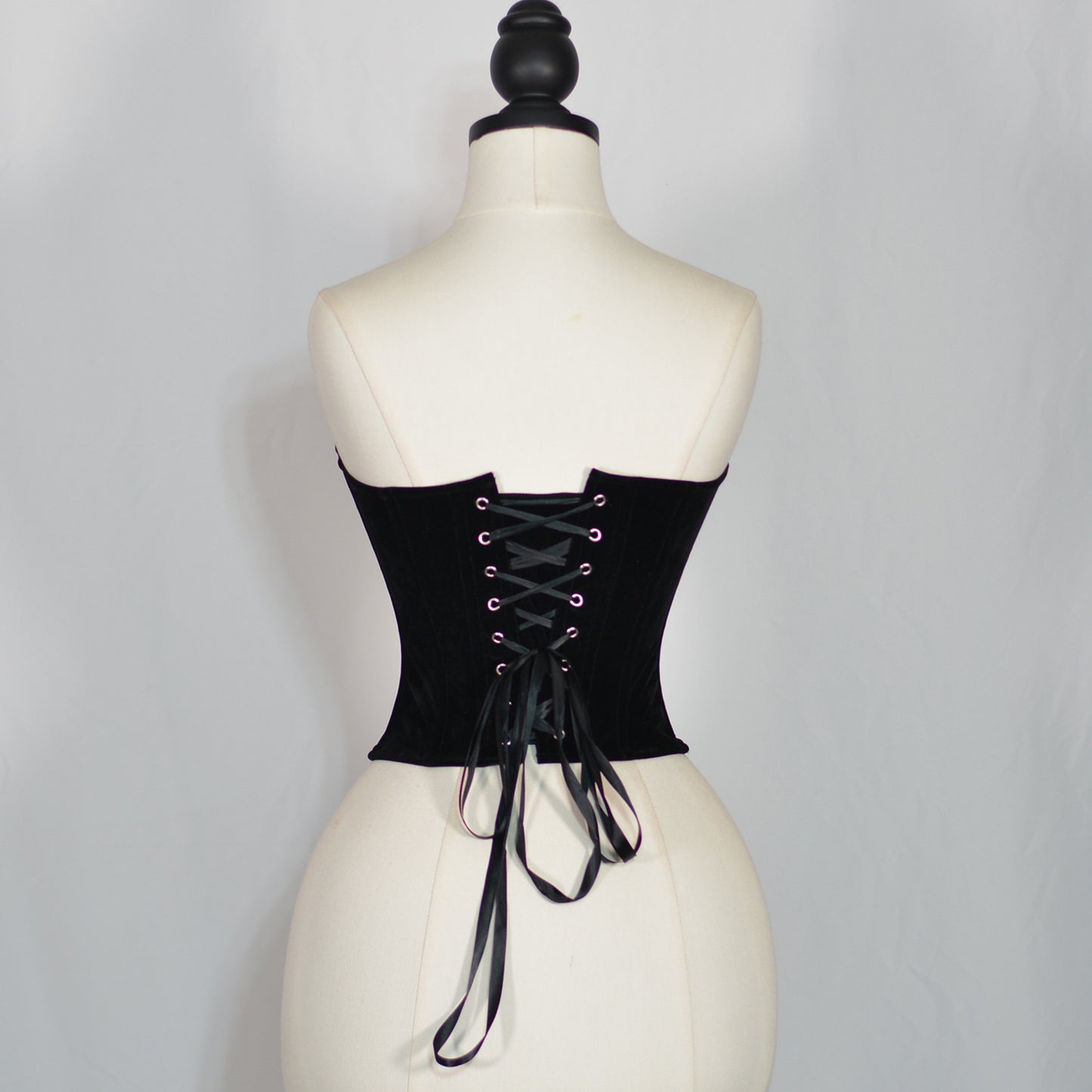 FREEDOMBEAUTY | 768 Foreign Trade Amazon Velvet Peony Lace Ribbon Sexy Versatile Outer Wear Fishbone Shapewear Corset