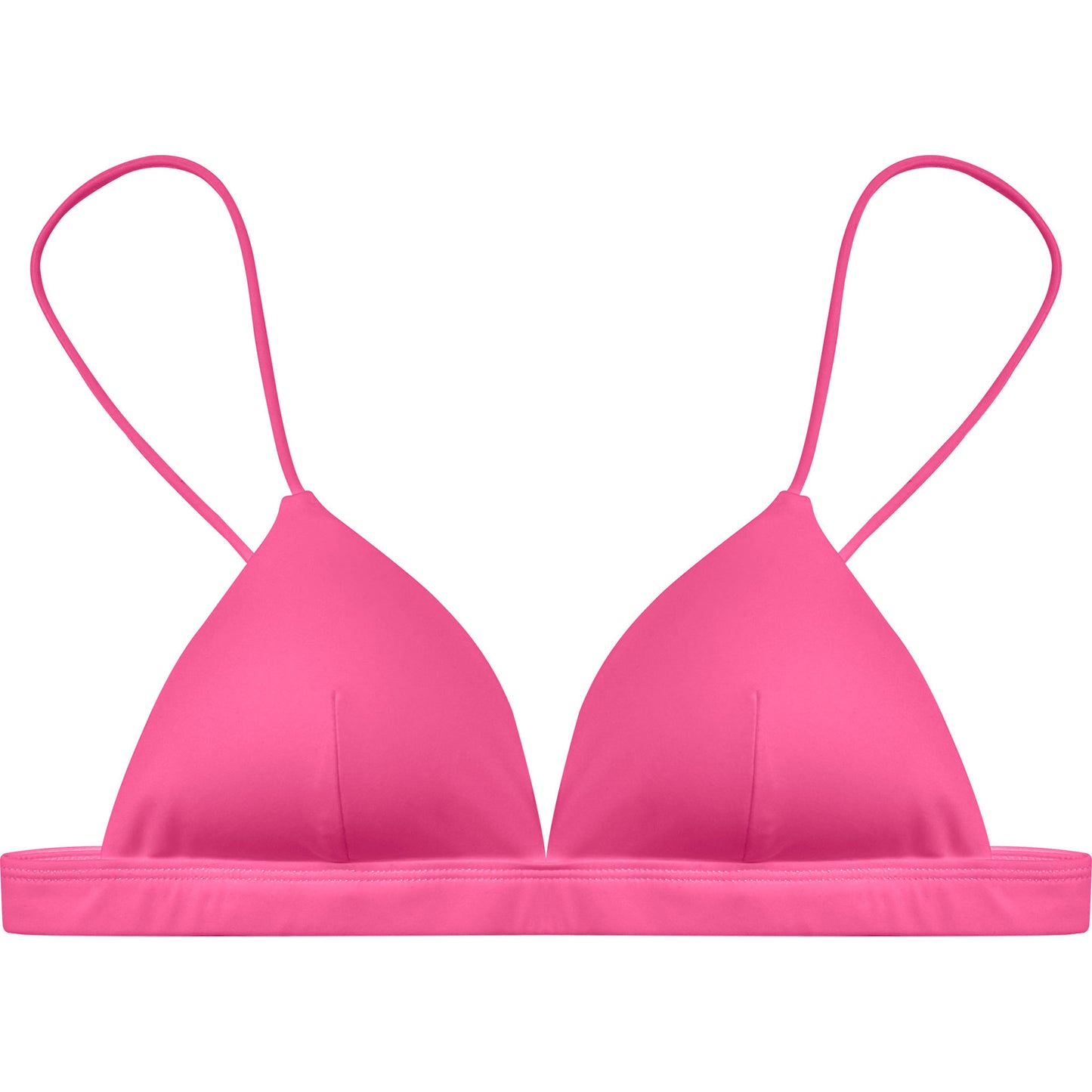 FREEDOMBEAUTY | 810 European and American sexy triangle cup summer doba saddle quick-drying swimsuit bikini small chest French back bra