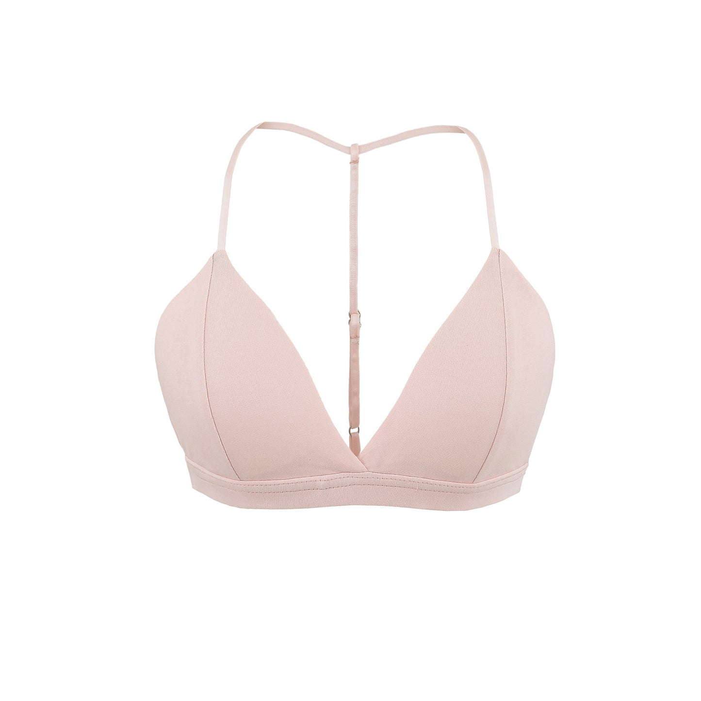 FREEDOMBEAUTY | Underwear women's thin summer girl thin shoulder strap small chest French beautiful back sexy tube top triangle cup no steel ring bra