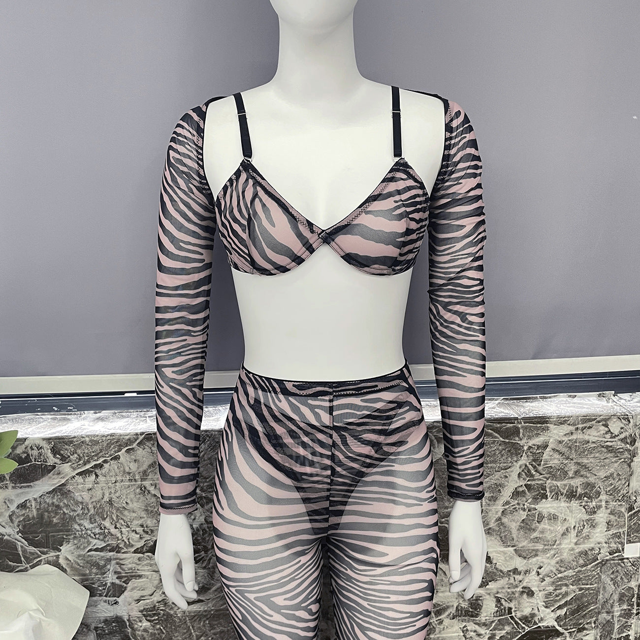 freedombeauty|Zebra pattern sexy underwear new zebra pattern sexy underwear fun kit