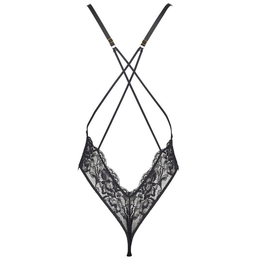 FREEDOMBEAUT | FQ2732 European and American foreign trade cross-border wholesale sex underwear sexy free onesie lace cross-seduced