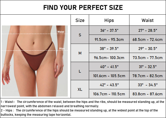 Freedombeauty | plus Size Cotton Underwear Women Low Waist Hip Lifting Girls T-Back Invisible Briefs in Stock