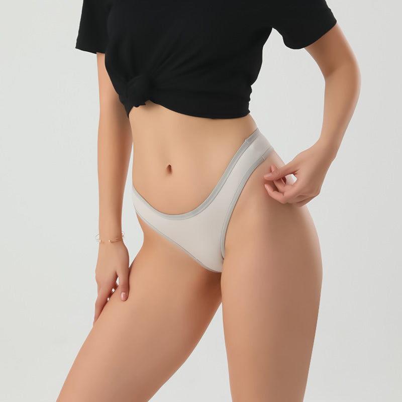 Freedombeauty | Large Size Ladies' Underwear Pure Cotton Sexy T-Back Temptation Invisible Briefs in Stock Hot Sale