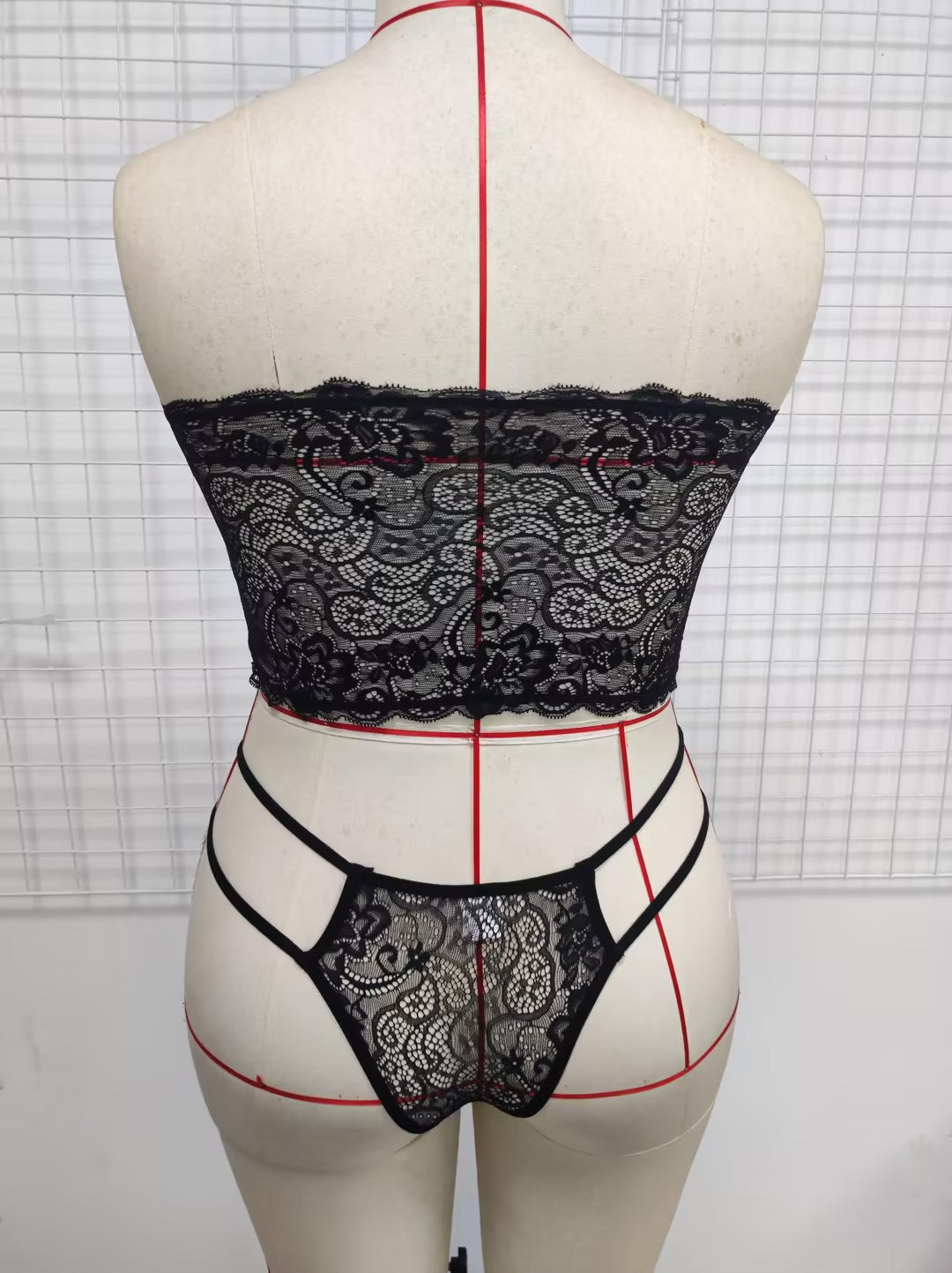 Freedombeauty | Tube Top plus Size Sexy Lingerie Suit New Gathering Bra Sexy Lingerie in Stock plus Size