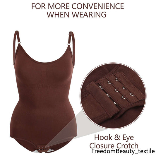 freedombeauty|One-piece Shapewear for Women, Tummy Control Pants, Open-crotch Hip-lifting Shaping Camisole, Waist-cinching Beauty Body Shaper