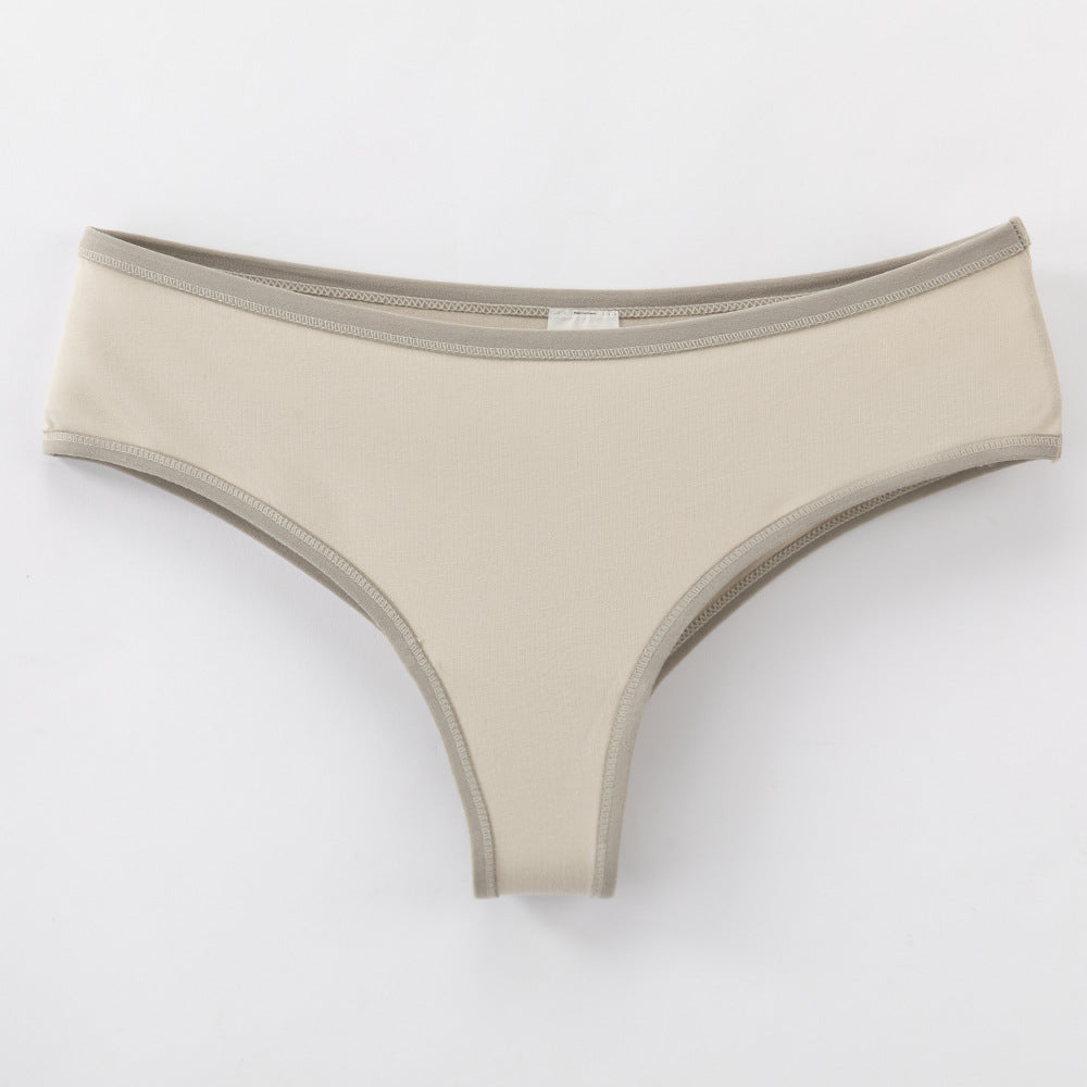 Freedombeauty | European and American plus Size Underwear Women's Hipster/Frenchcut Combed Cotton Briefs