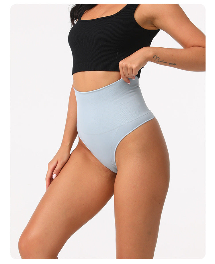 Freedombeauty | Underwear Women Seamless Highly-Elastic plus Size T-Back Ultra High Waist Sexy Nylon Abdominal-Shaping Body-Shaping Underwear Women