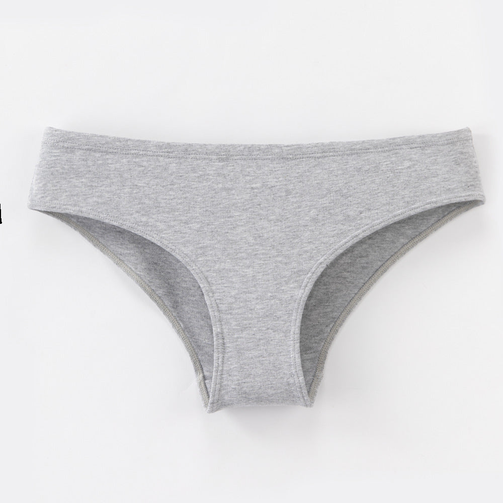 Freedombeauty | Women's plus Size Underwear Pure Cotton Low Waist European and American 40 Combed Cotton Comfortable Breathable Briefs Hot Sale Delivery