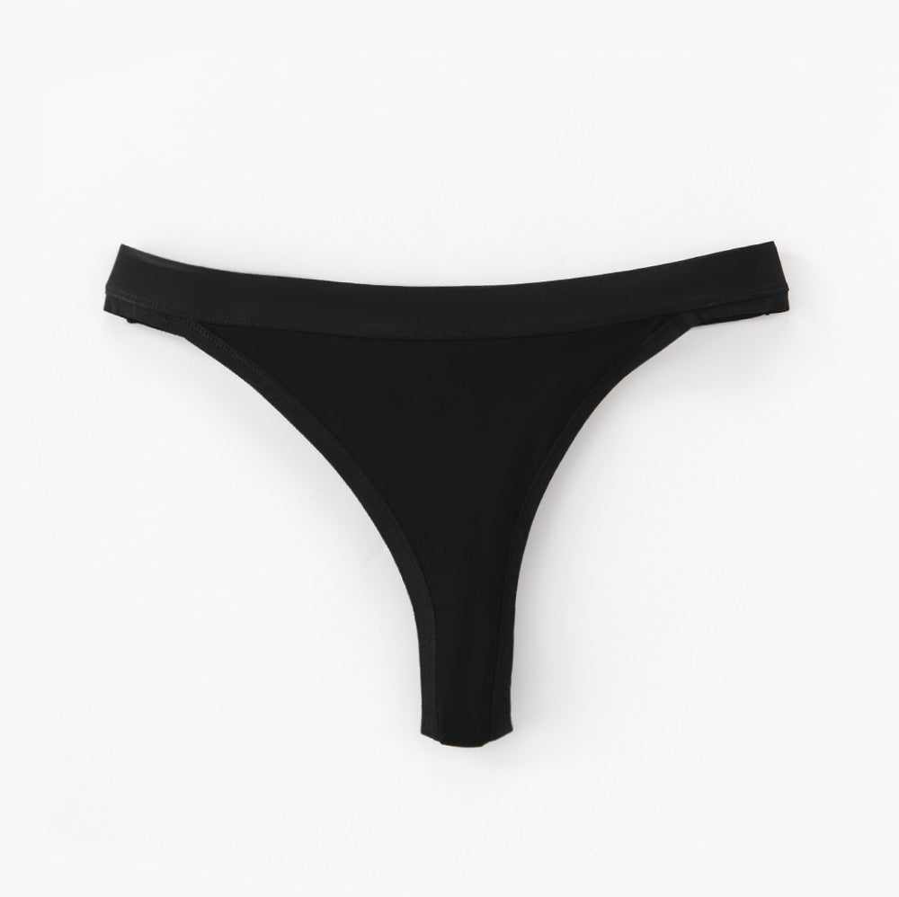 Freedombeauty | Customized 123 Sexy Cotton Underwear 40S Combed Cotton T-Back Breathable Comfortable Low Waist Underwear for Women