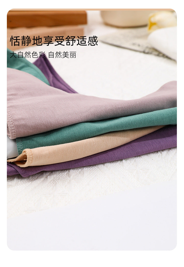 Freedombeauty | Women's Underwear Pure Cotton 2024 New Breathable Comfortable Candy Color Sexy Low Waist T-Back