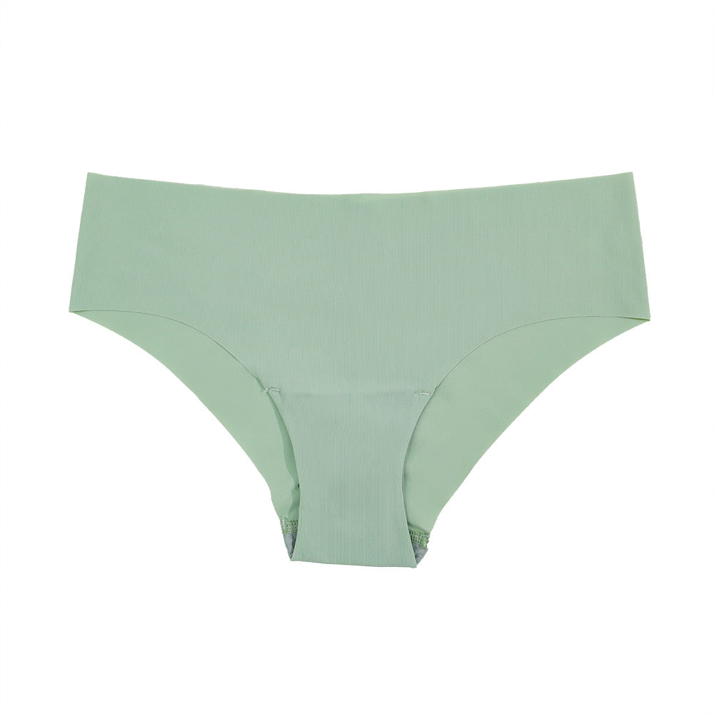 Freedombeauty | Breathable Traceless Invisible Women's Yoga Fitness T-Back Briefs European and American Sexy Ice Silk French Underwear Women
