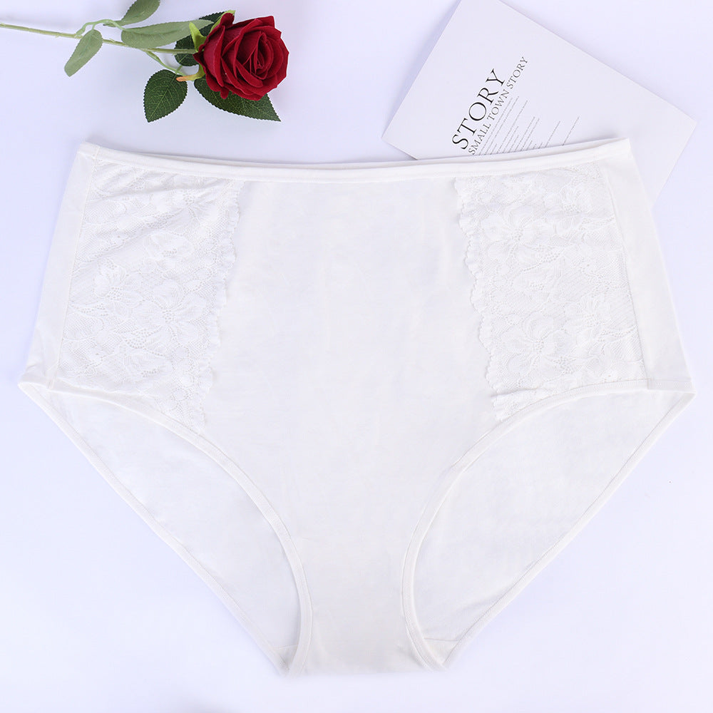 Freedombeauty | plus Size Women's High Waist Underwear Women's 130.00Kg Pure Cotton Briefs Cotton Crotch Ladies' Hip Lifting Belly Contracting Shorts