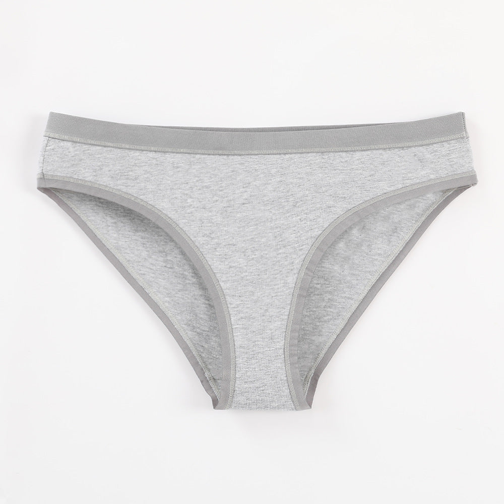 Freedombeauty | European and American Sexy Women's All Cotton Briefs Extra Large plus-Size 80.00 Kg-110.00 kg plus Size Underwear Women's Low Waist in Stock