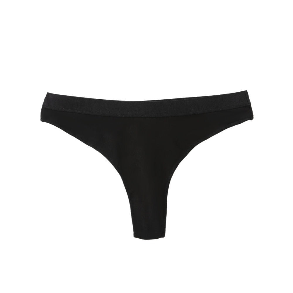 Freedombeauty | Custom 109 Combed Cotton T-Back Women's Solid Color Simple Sexy Panties Small Custom Source