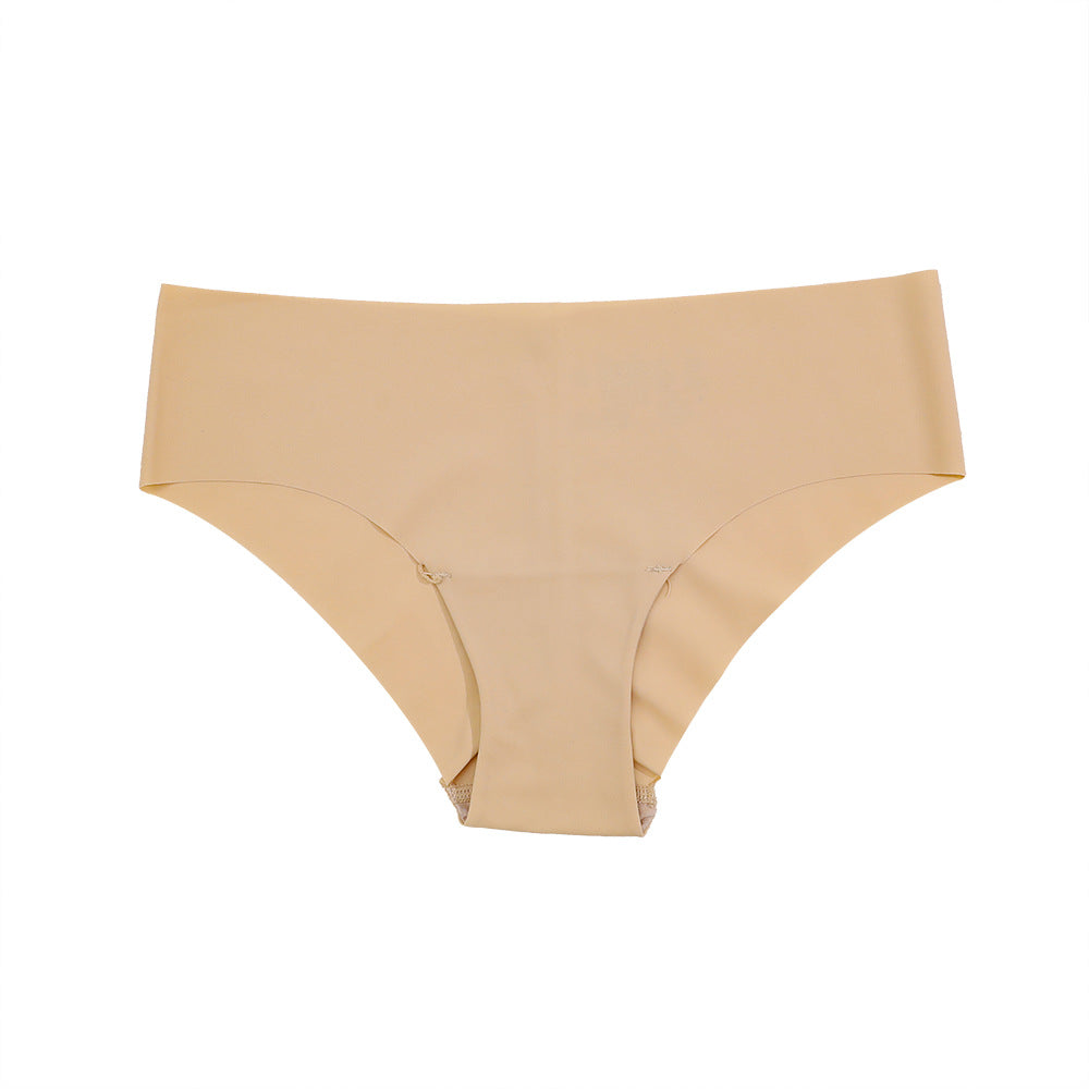 Freedombeauty | Breathable Traceless Invisible Women's Yoga Fitness T-Back Briefs European and American Sexy Ice Silk French Underwear Women