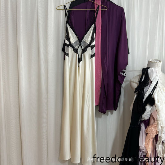 Freedombeauty | 71000 Extra Long Dress in Maillard Color with Removable Chest Pad