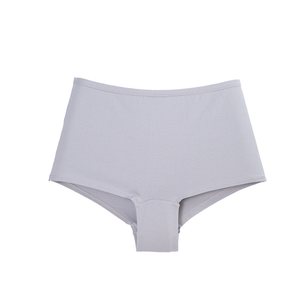 Freedombeauty | plus Size Underwear Women's Cotton High Waist Hip Lift Boxers Summer Safety Pants Belly Contracting Boxers Anti-Exposure